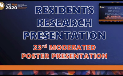 Resident’s Podium, Moderated Poster, Case Report and Cinema Urology Presentation Successfully Conducted During the 2020 PUA Annual Convention