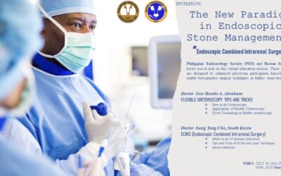 Events 5 The New Paradigm in Endoscopic Stone Management:” Endoscopic Combined Intrarenal Surgery”