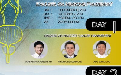 Events 10 BMC and USTAG 1st Virtual Postgraduate Course BATO PANTOG PROSTATA