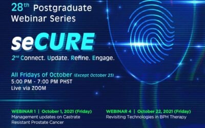 Events 5 St. Luke’s Institute of Urology 28th Postgraduate Webinar ( SeCURE, 2nd Connect. Update. Repeat. Engage set on