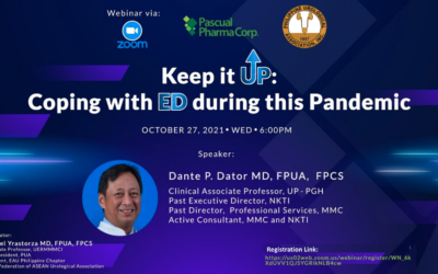 Events 10 Keep it UP: Coping with ED during this Pandemic