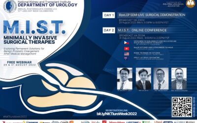 Events 1 M.I.S.T.* MINIMALLY INVASIVE SURGICAL THERAPIES