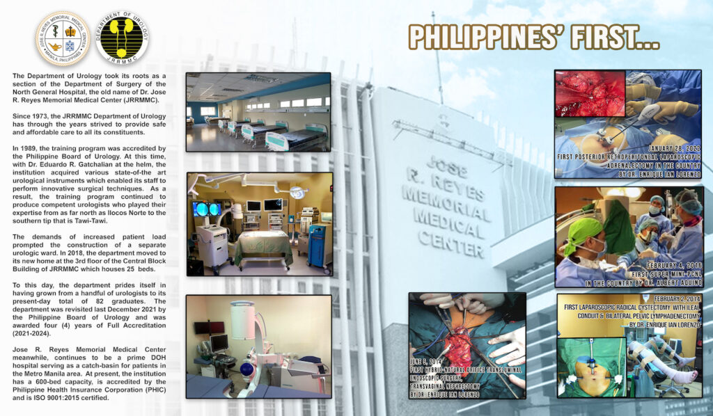 Jose R. Reyes Memorial Medical Center and Hospital 1 JRUROCOFFEETABLE1stpage